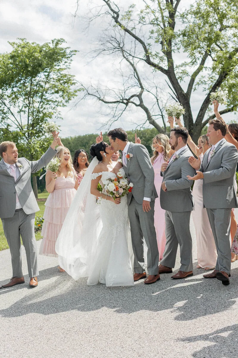 Spring Garden Wedding at Belmont Manor image 39