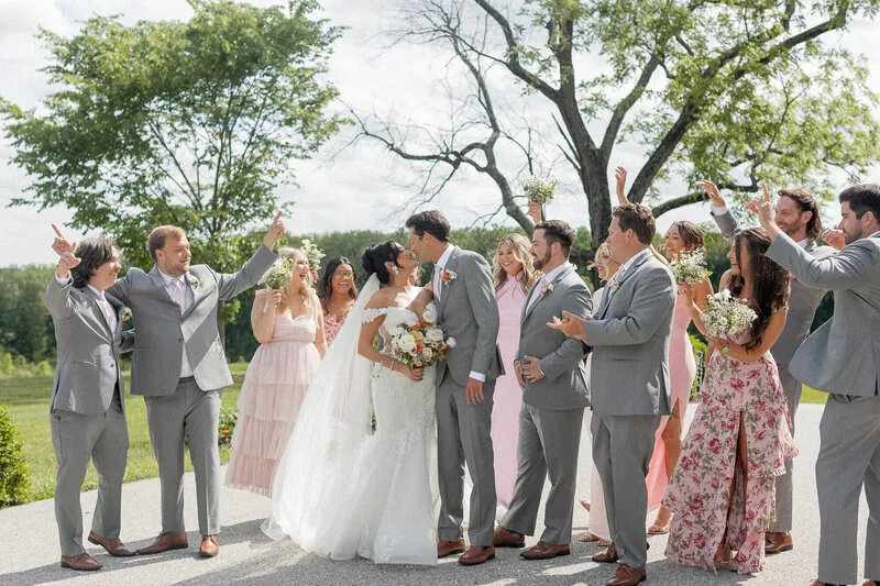 Spring Garden Wedding at Belmont Manor image 42