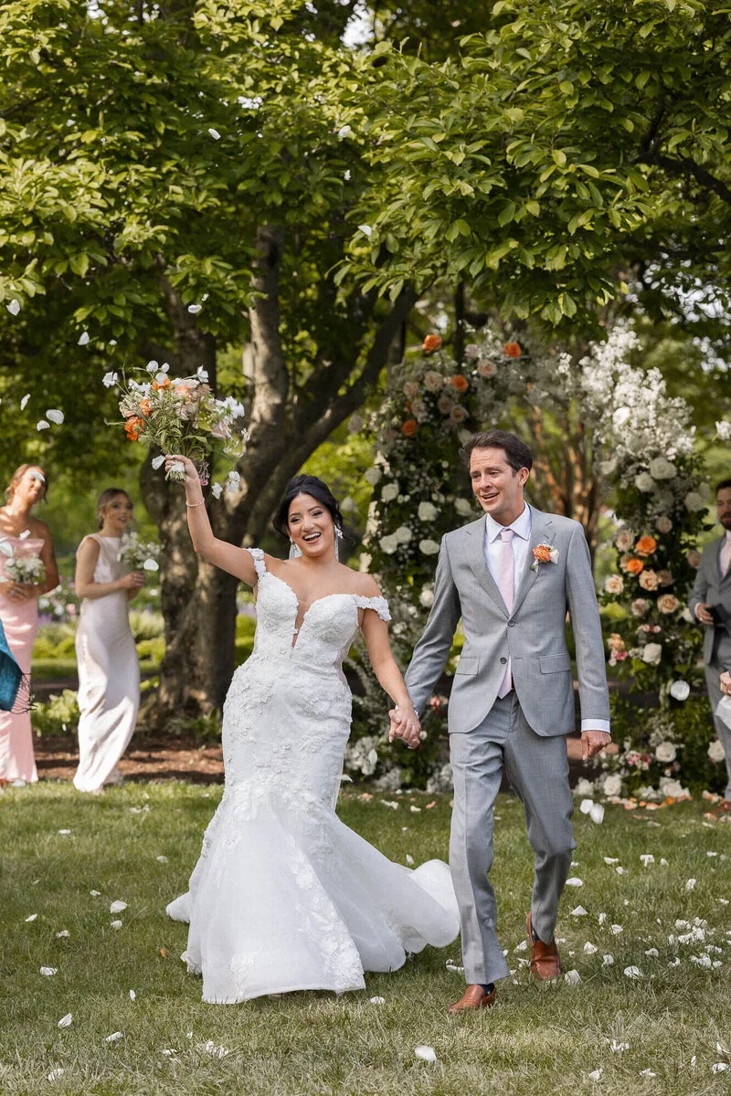 Spring Garden Wedding at Belmont Manor image 47