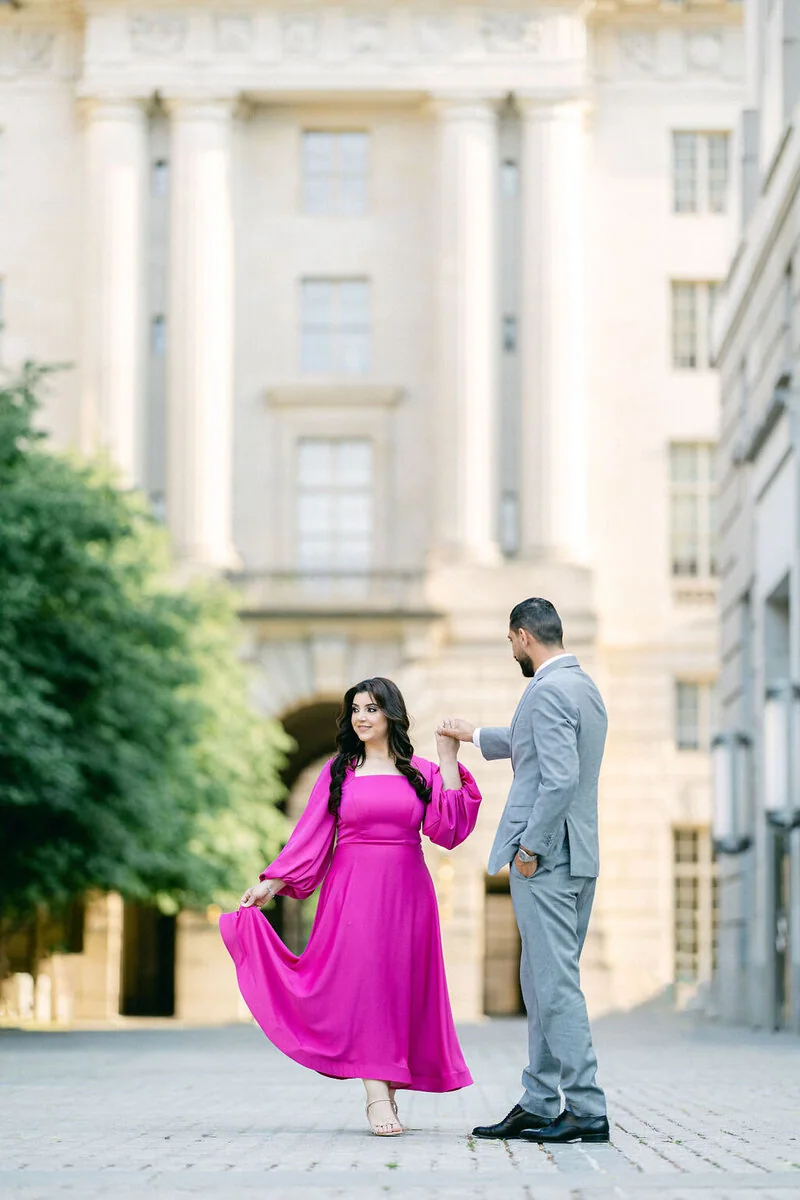 Washington, DC, Classic Engagement Session image 10