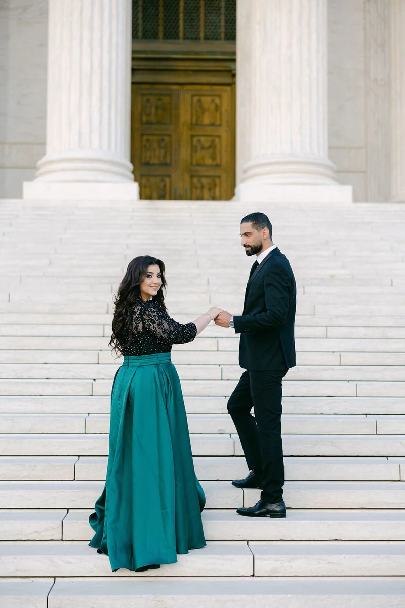 Washington, DC, Classic Engagement Session image 16