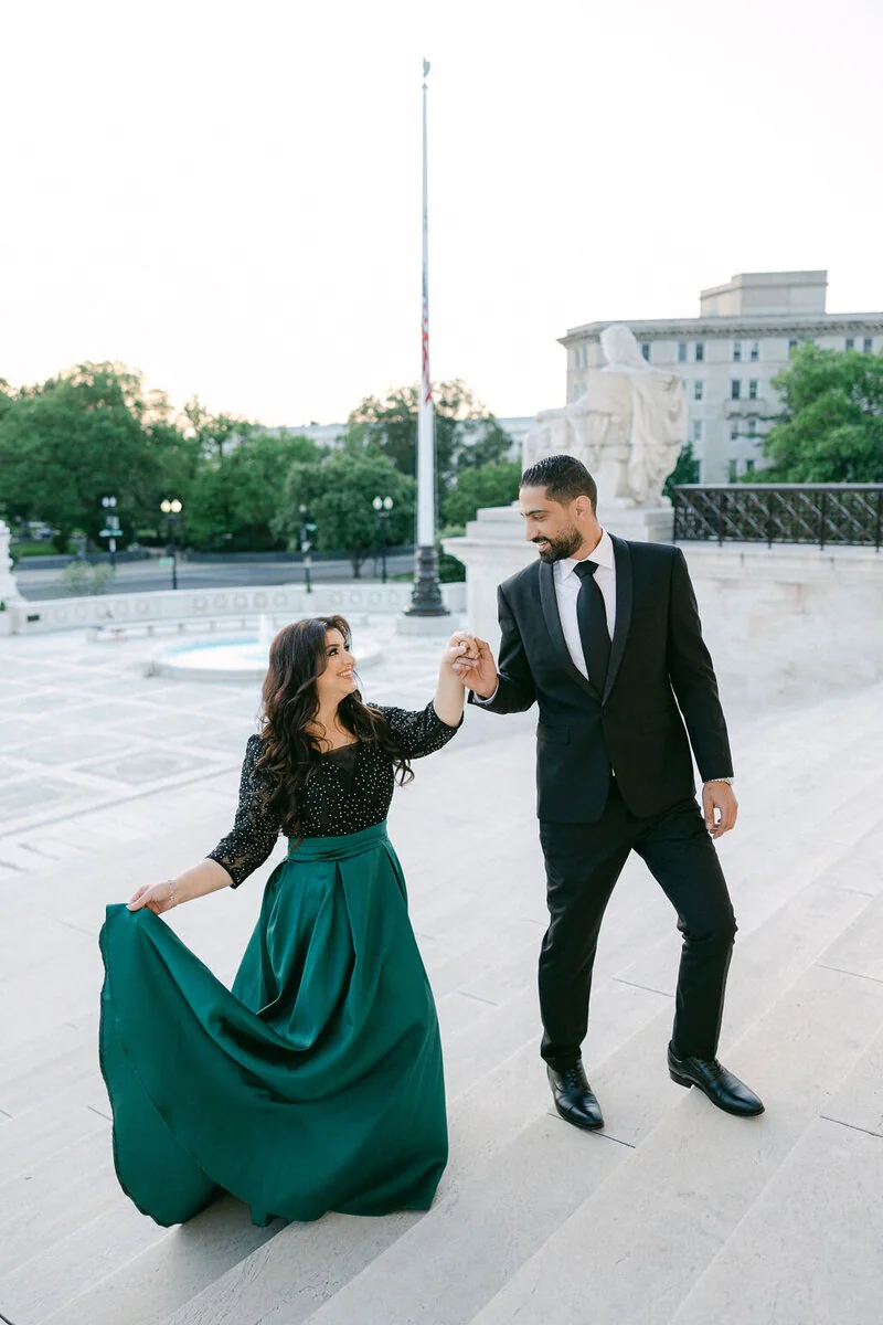 Washington, DC, Classic Engagement Session image 19