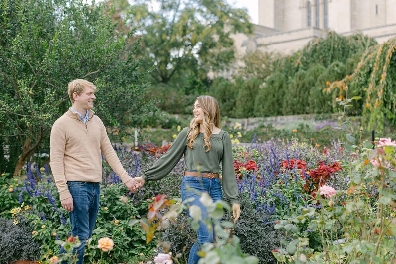 Engagement Session at the National Cathedral image 2