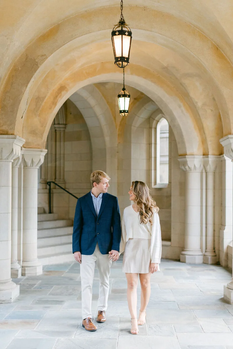 Engagement Session at the National Cathedral image 12