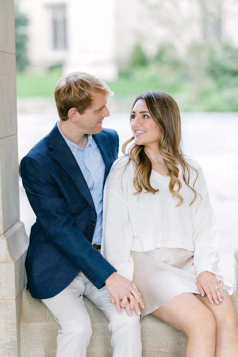 Engagement Session at the National Cathedral image 13