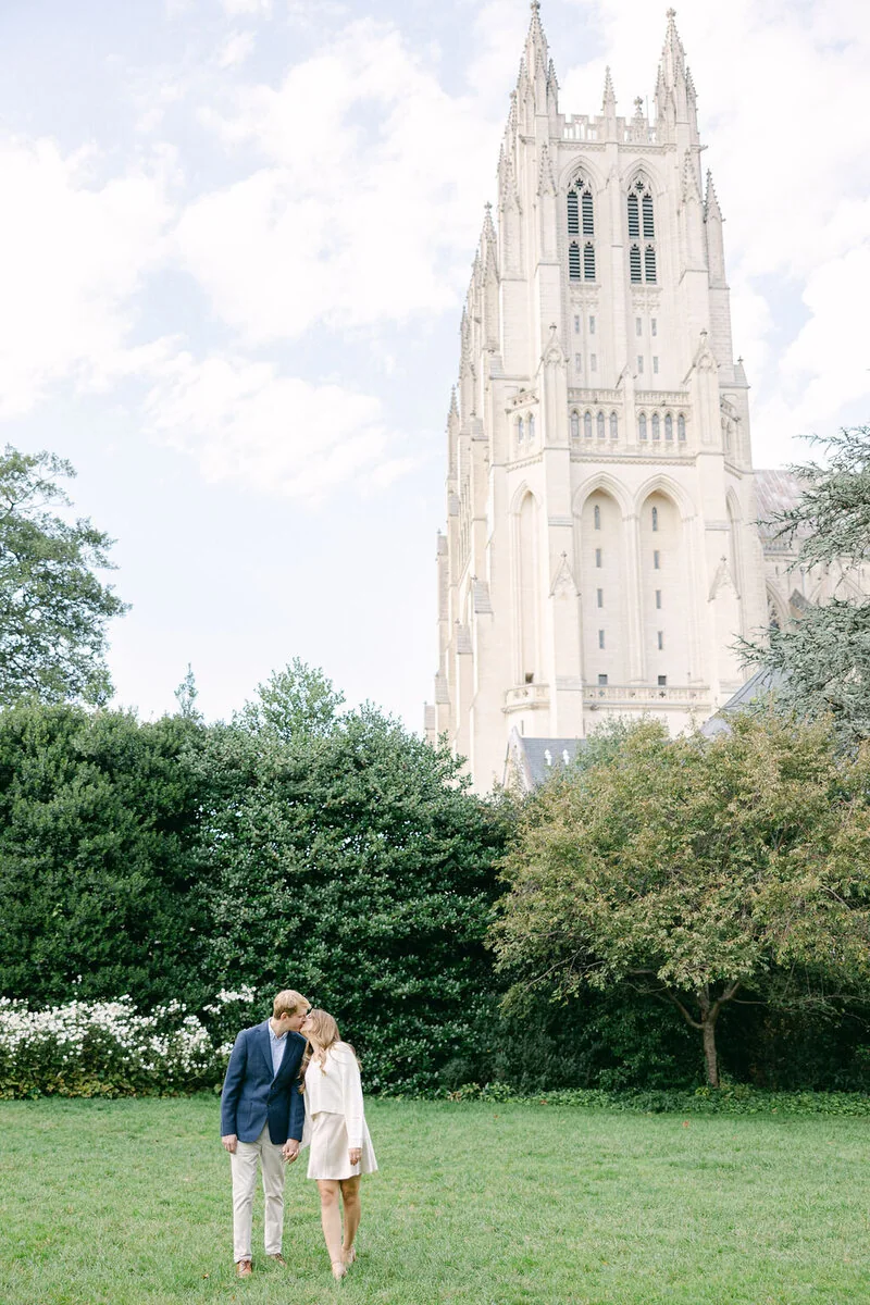 Engagement Session at the National Cathedral image 21