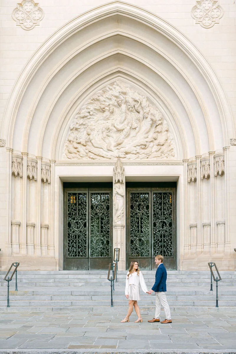 Engagement Session at the National Cathedral image 24