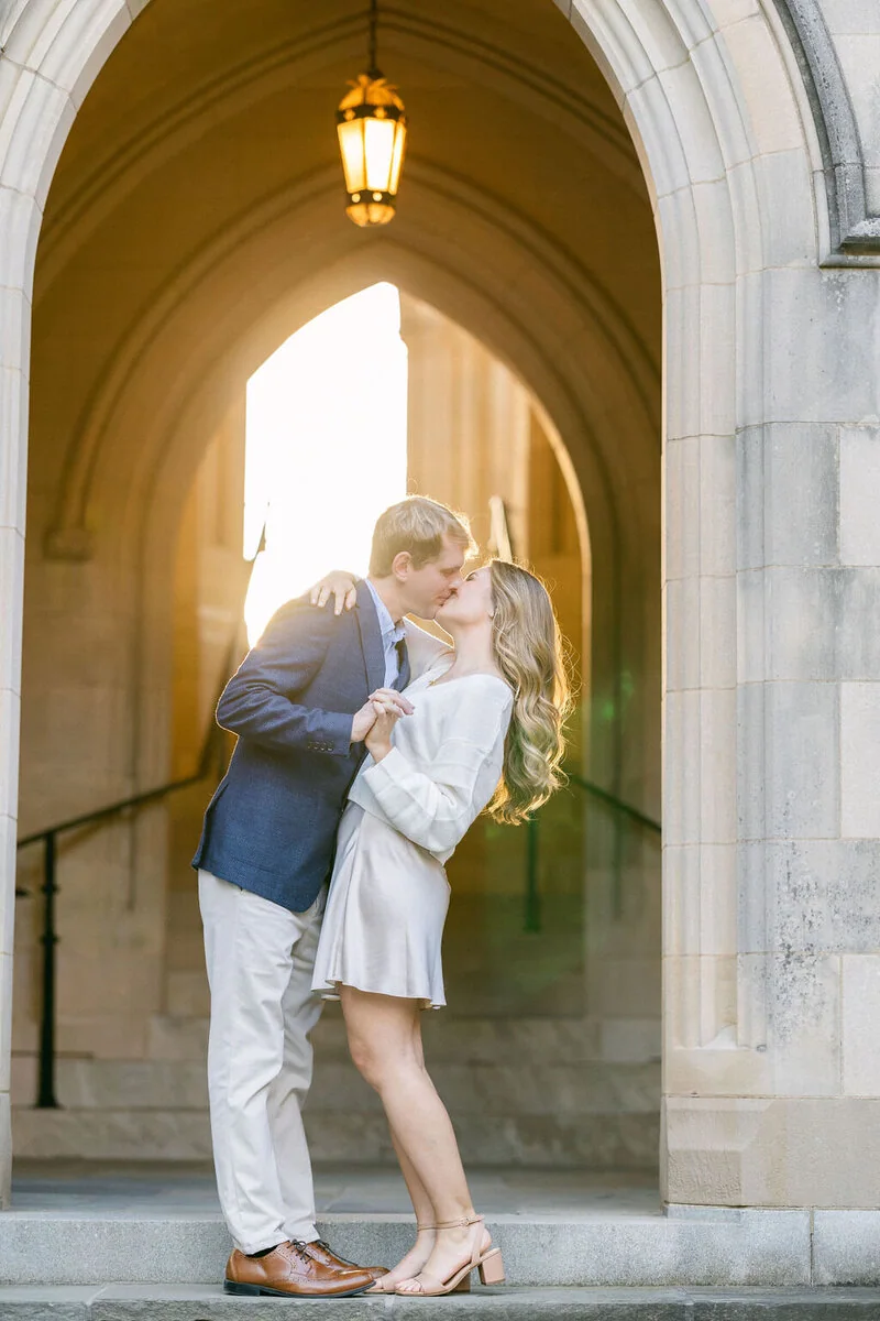 Engagement Session at the National Cathedral image 25