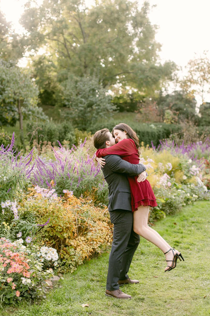 Washington DC Fall Engagement Session image 7