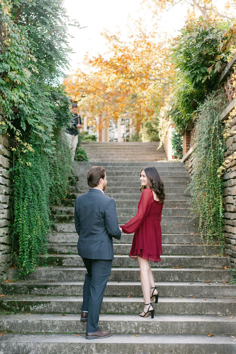 Washington DC Fall Engagement Session image 8