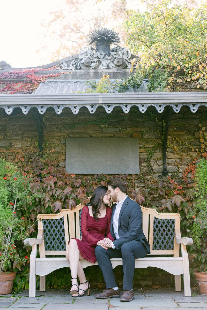 Washington DC Fall Engagement Session image 15