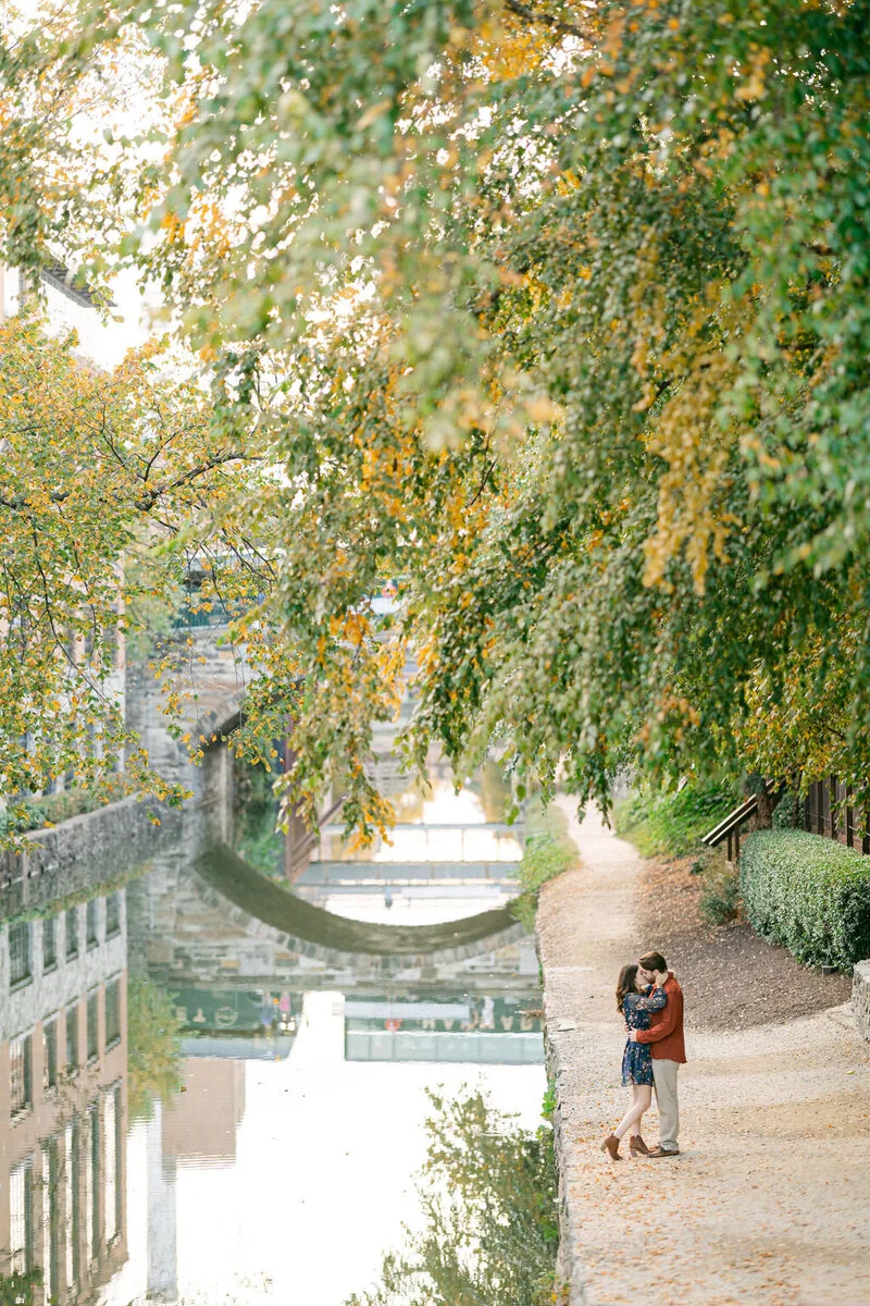 Washington DC Fall Engagement Session image 23