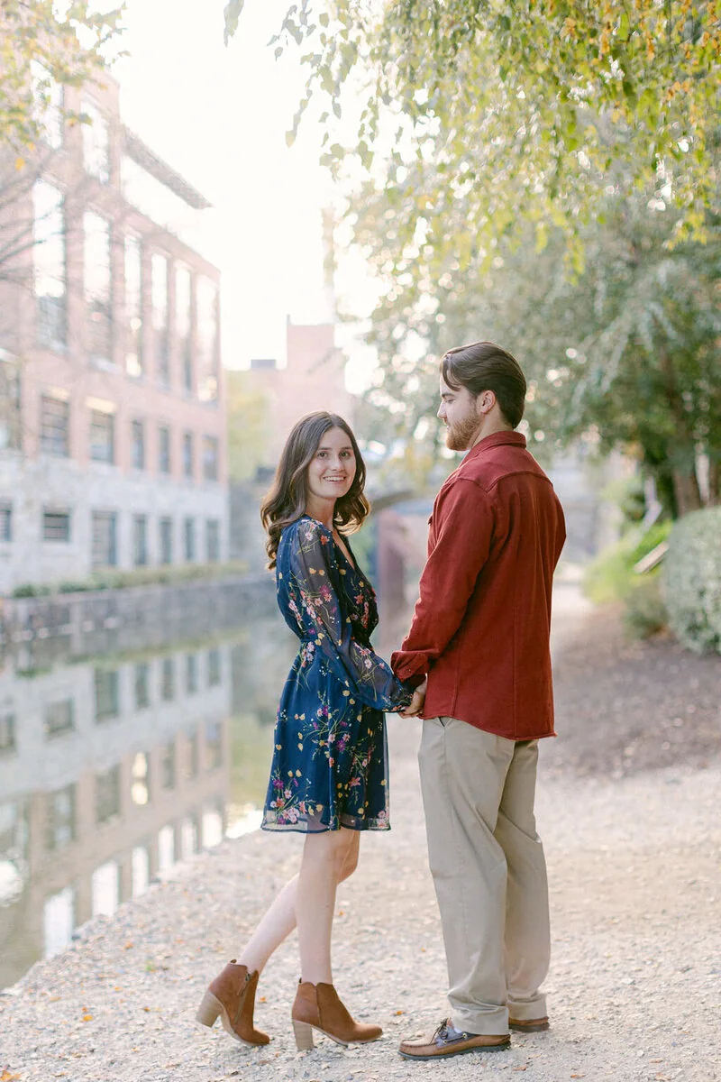 Washington DC Fall Engagement Session image 24