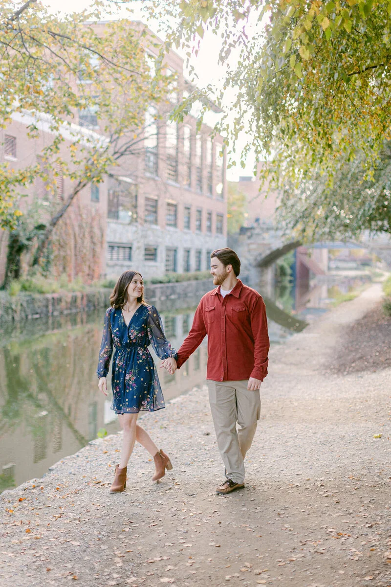 Washington DC Fall Engagement Session image 25