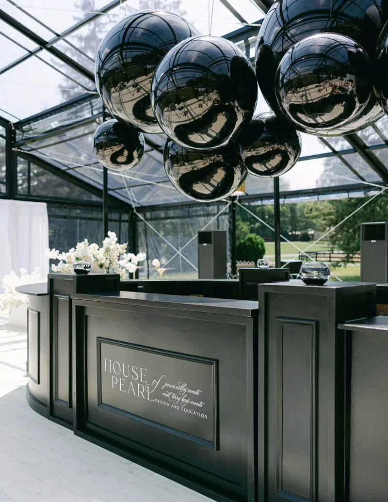 House of Pearls reception detail
