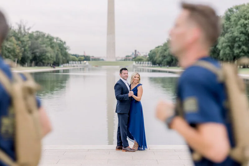 Engagement Session at The National Mall image 5