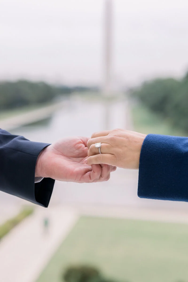 Engagement Session at The National Mall image 12