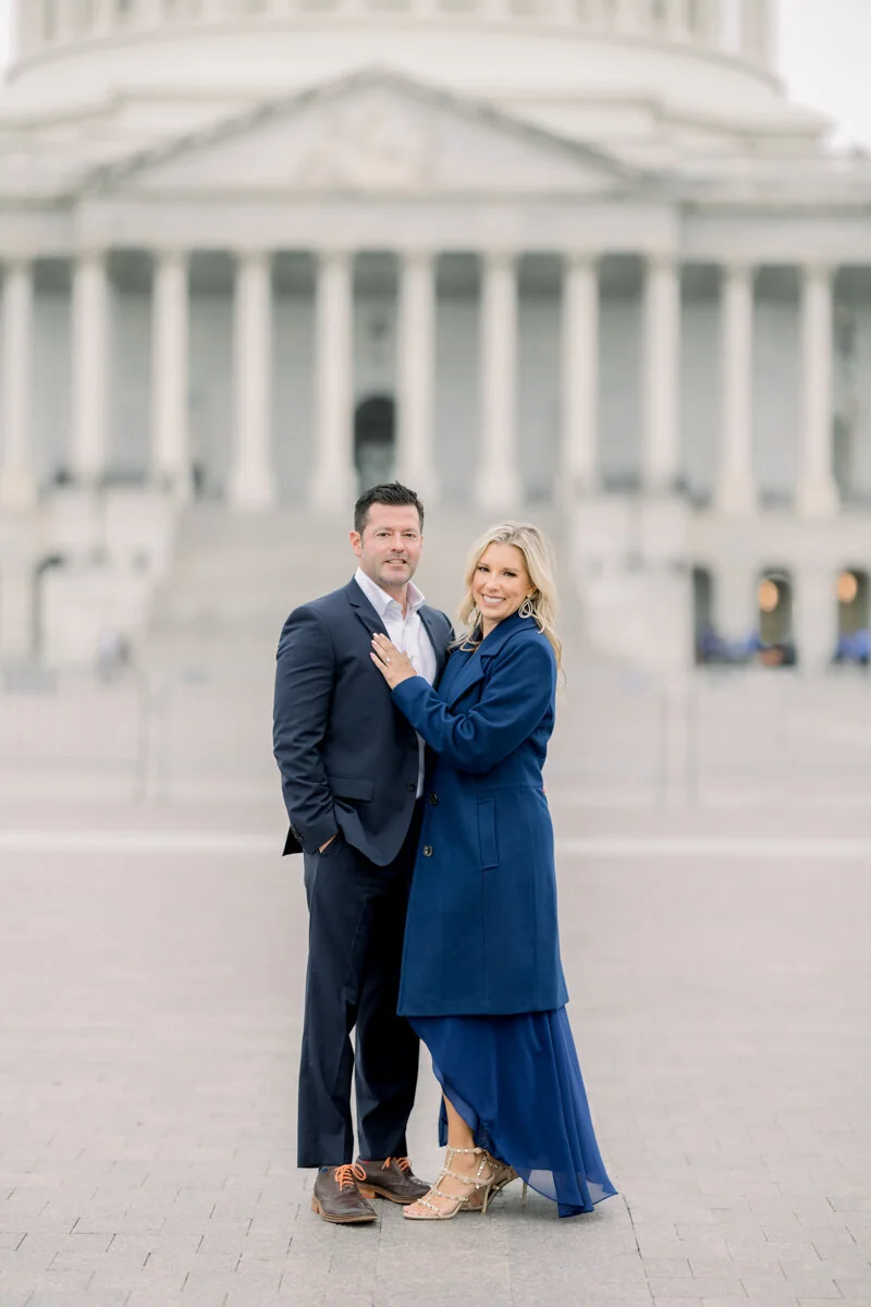 Engagement Session at The National Mall image 17