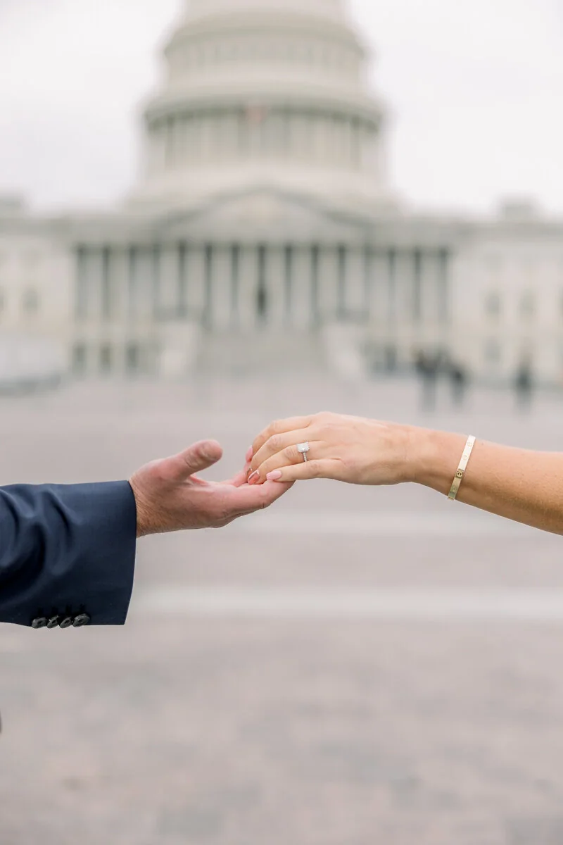 Engagement Session at The National Mall image 18