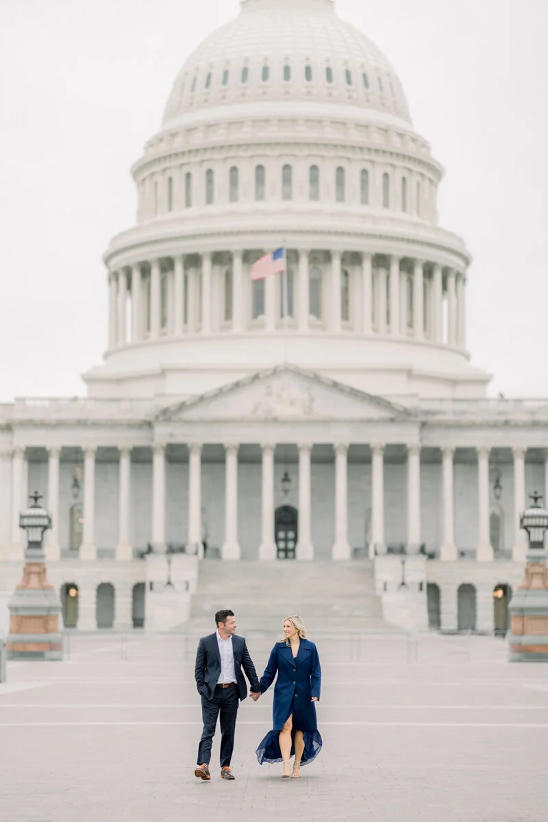 Engagement Session at The National Mall image 22