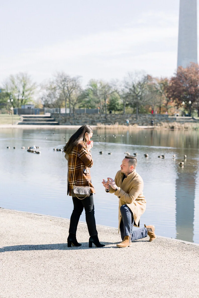 Wedding Proposal Constitution Gardens image 2