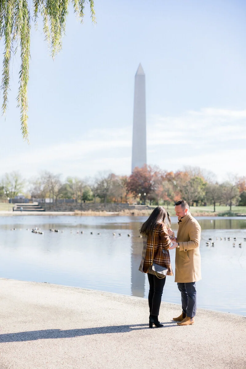 Wedding Proposal Constitution Gardens image 5