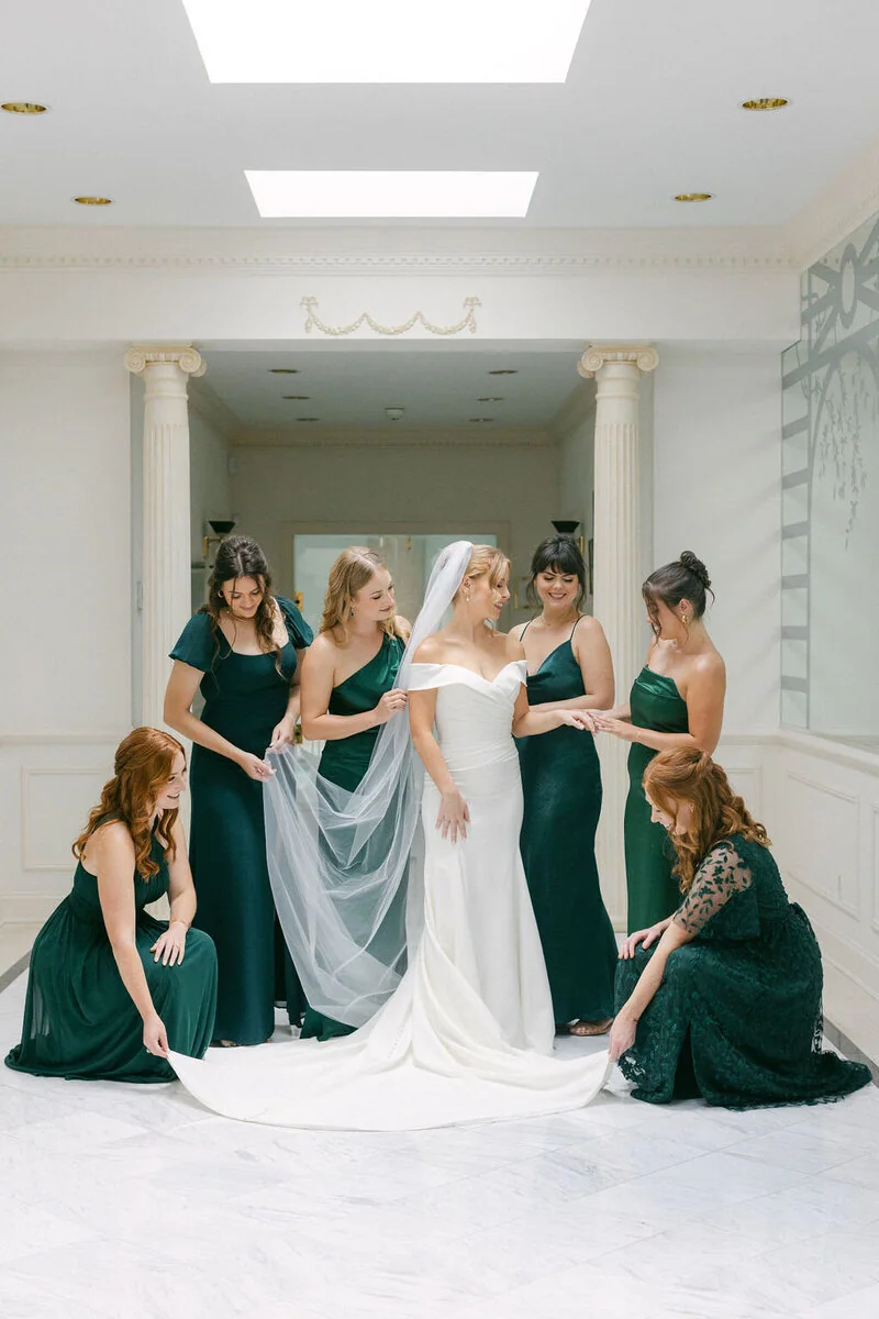 First look wedding photography