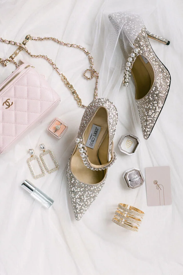 Getting ready flat lays