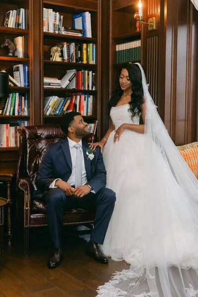 Bride and groom session
